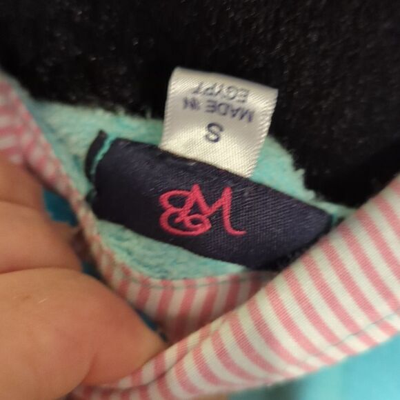 SMALL TEAL pullover sweatshirt - Picture 6 of 6